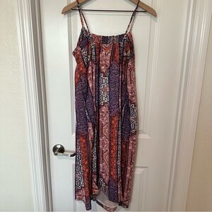 Lucky Brand Multicolor Patterned Dress